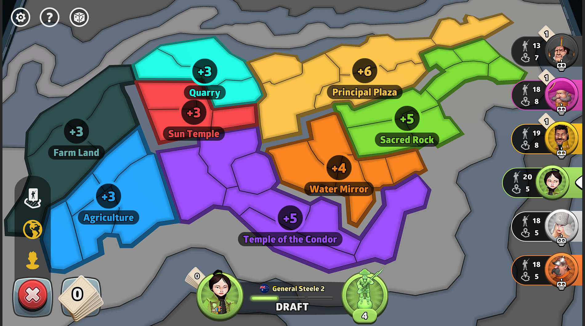 RISK: Global Domination - Lost Cities Map Pack