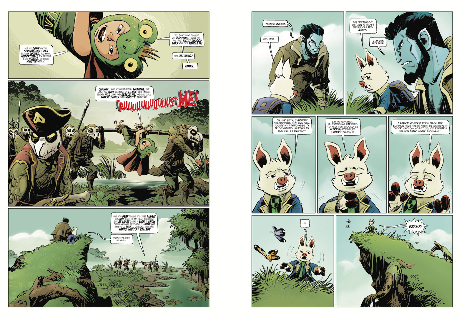 EARTHLOCK Comic Book #2: Gnart Tigermoth: Trouble in Ramoo