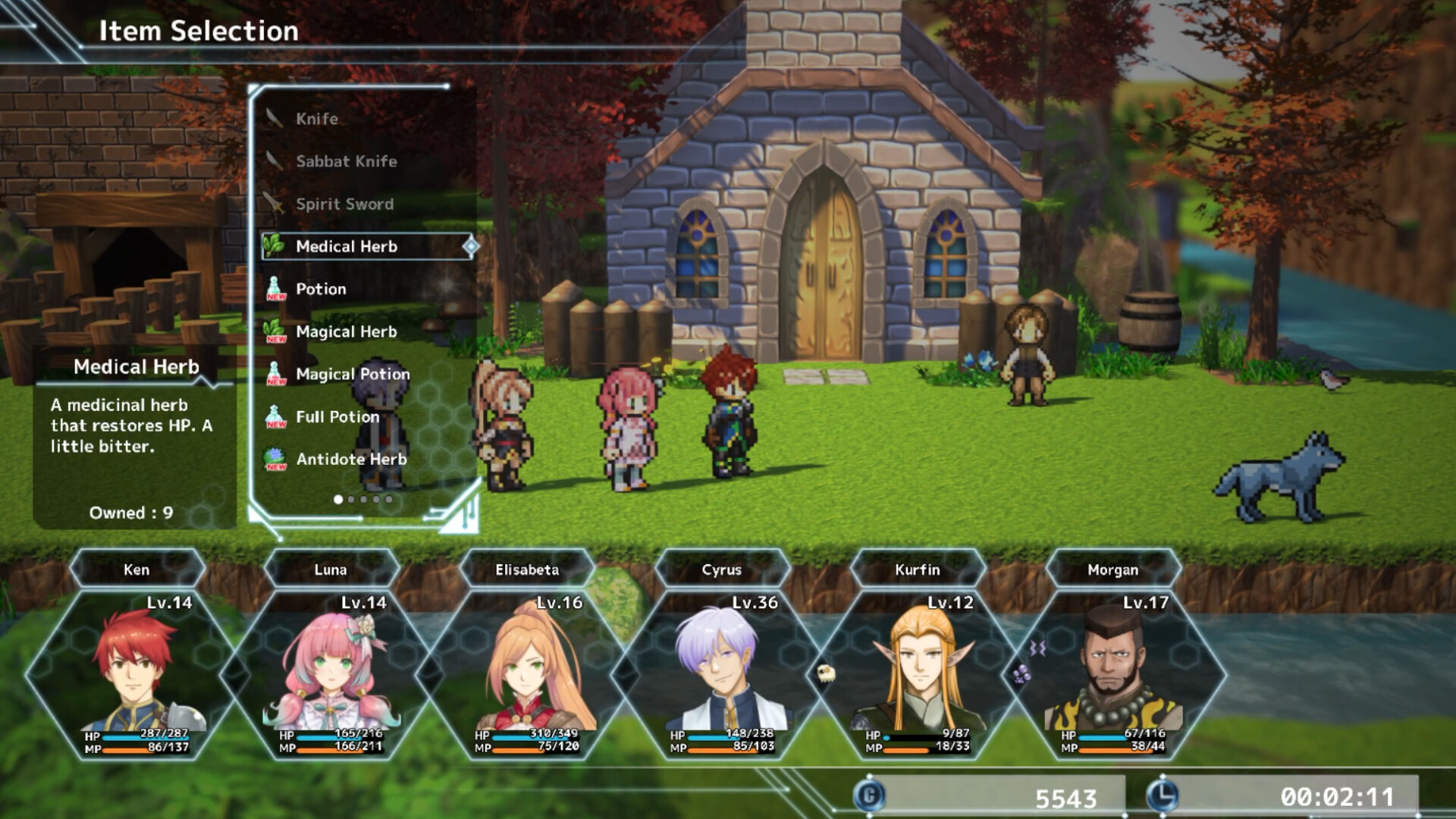RPG Developer Bakin Layout Data Sci-Fi