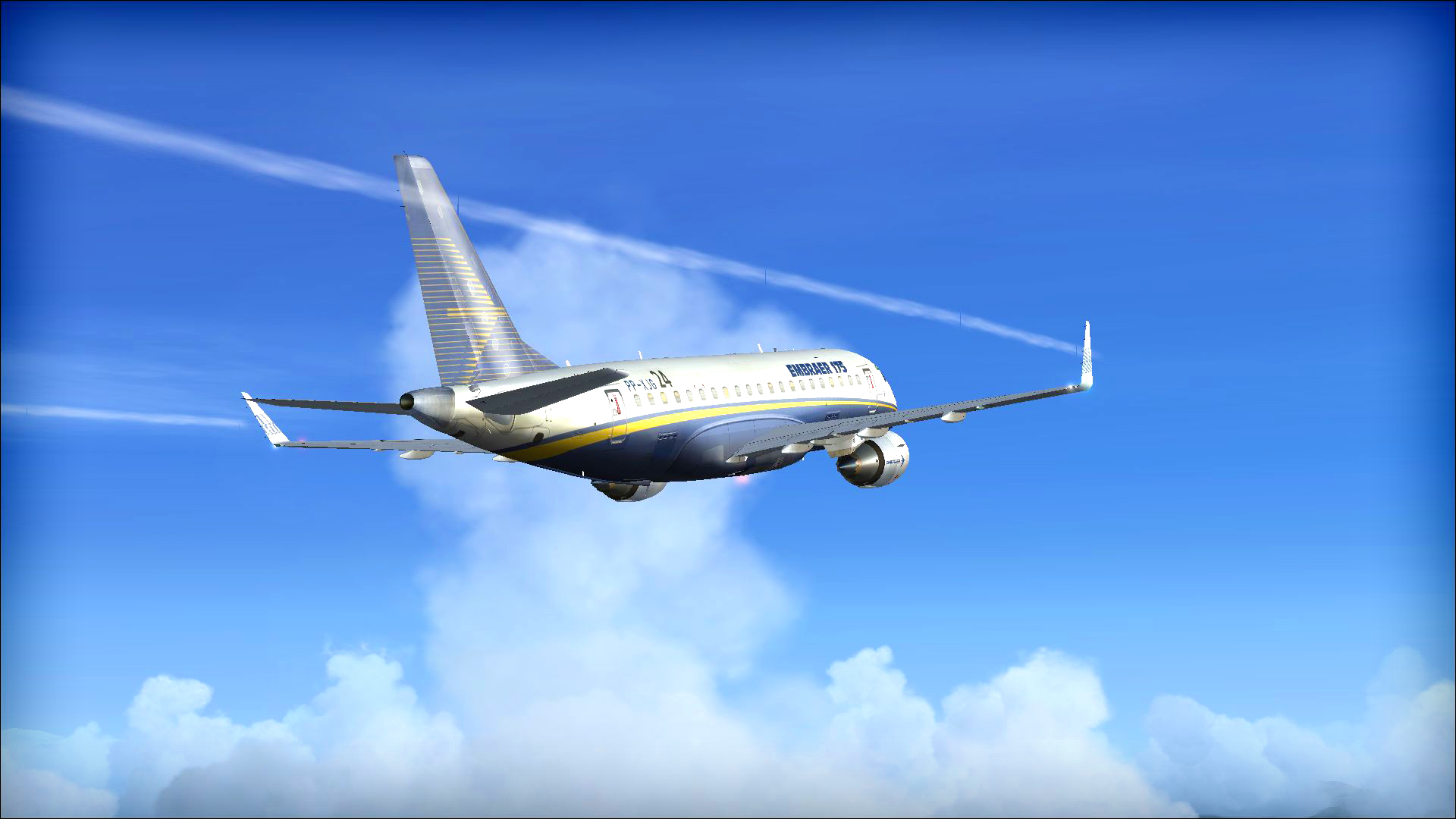 FSX: Steam Edition - Embraer E-Jets 175 & 195 Add-On
