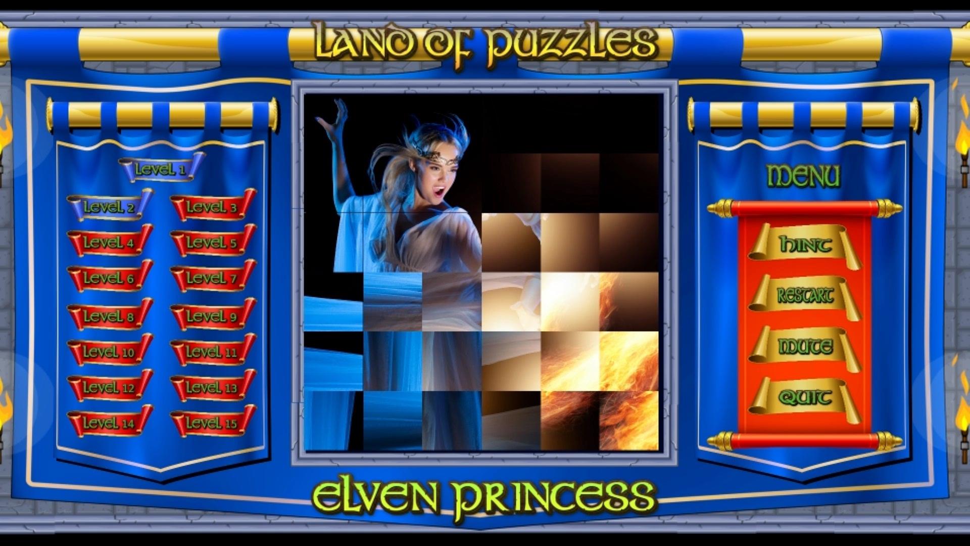Land of Puzzles: Elven Princess