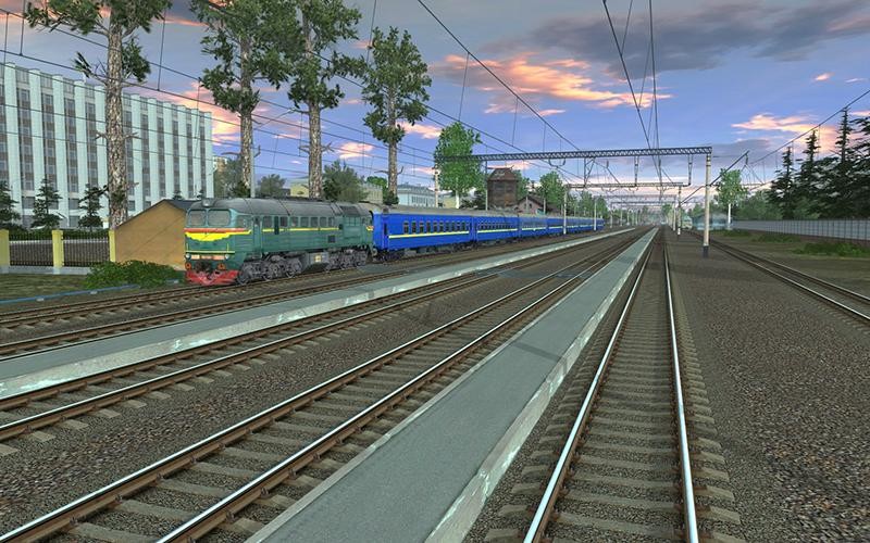Trainz Plus DLC - Balezino Mosti Sessions - Lichachove to Mosti (Day / Night Passenger Runs)