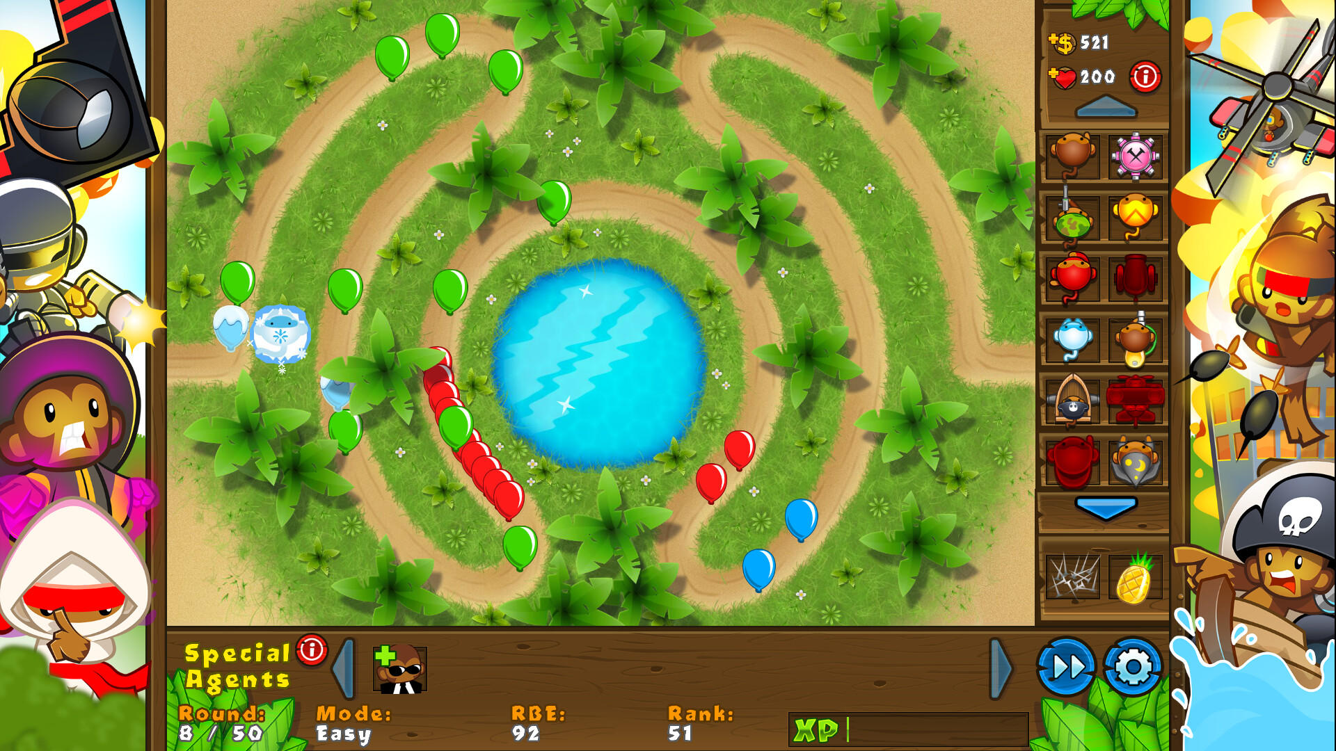 Bloons TD 5 - Classic Ice Tower Skin