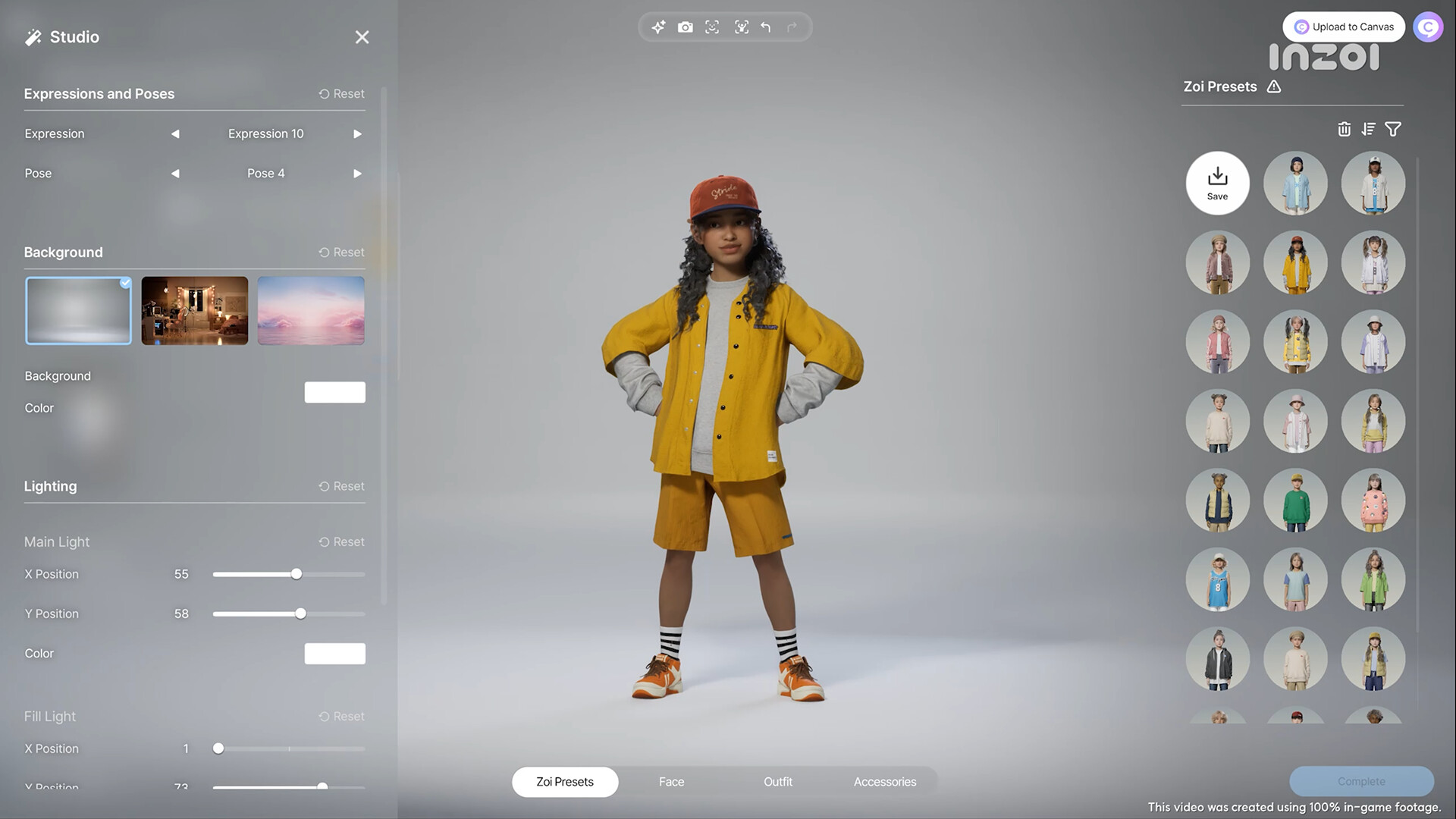 inZOI: Character Studio