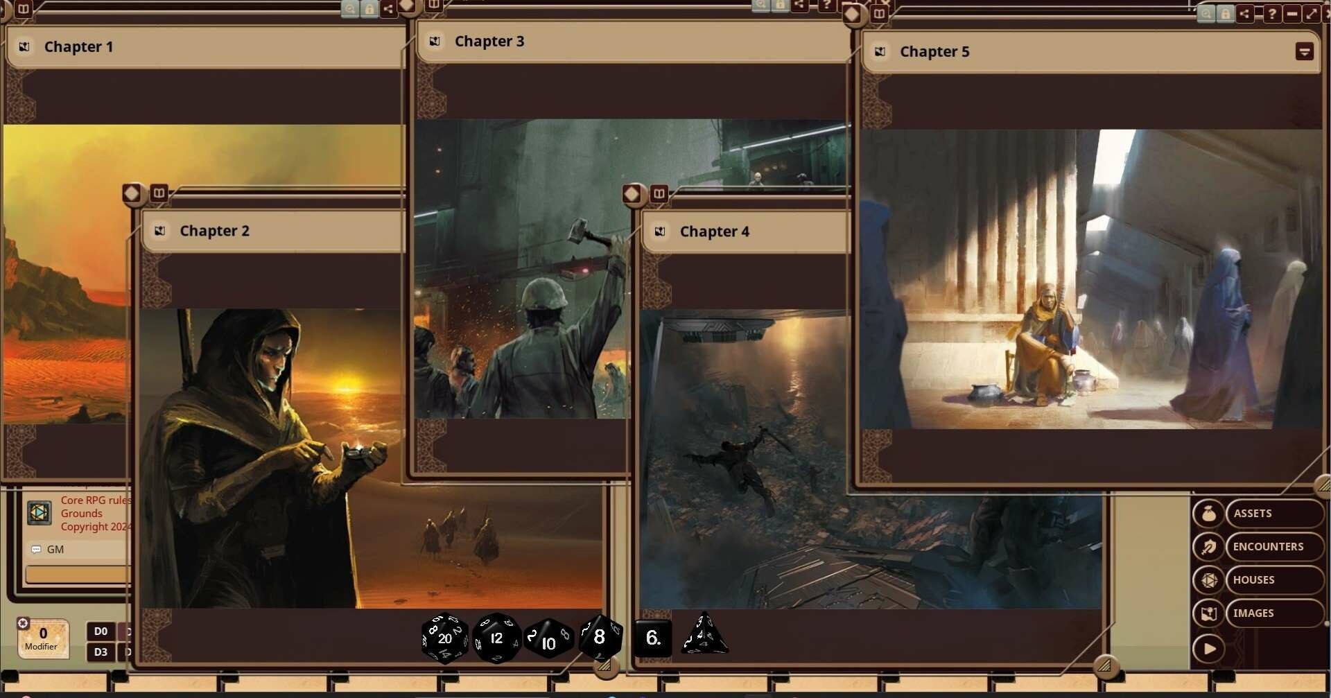 Fantasy Grounds - Dune - Adventures in the Imperium: Sand and Dust
