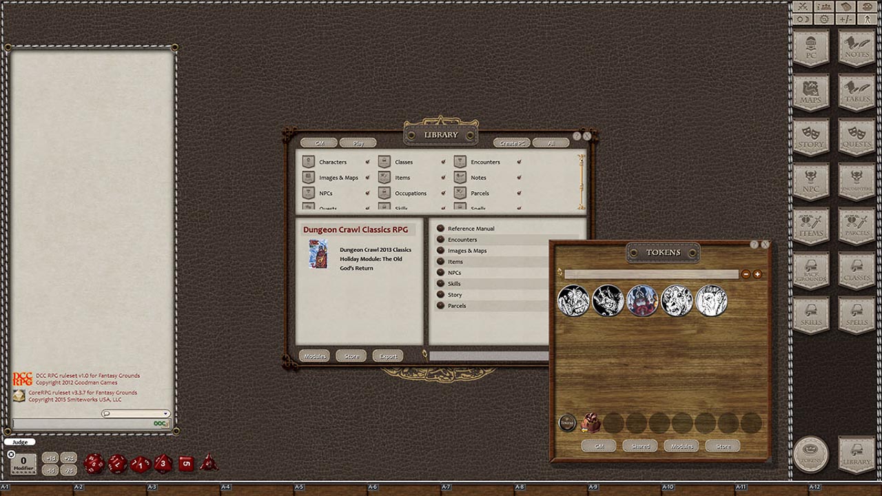 Fantasy Grounds - Dungeon Crawl Classics 2013 Holiday Module: The Old God's Return (DCC)