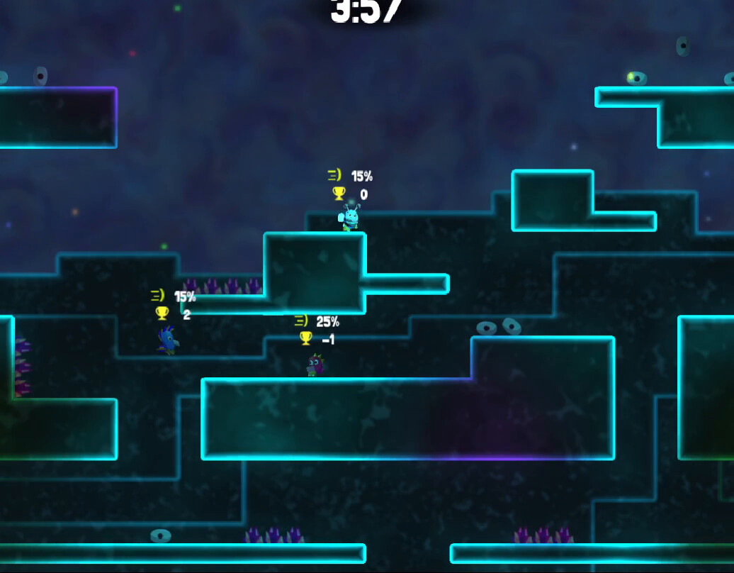 Neon Force Pushers