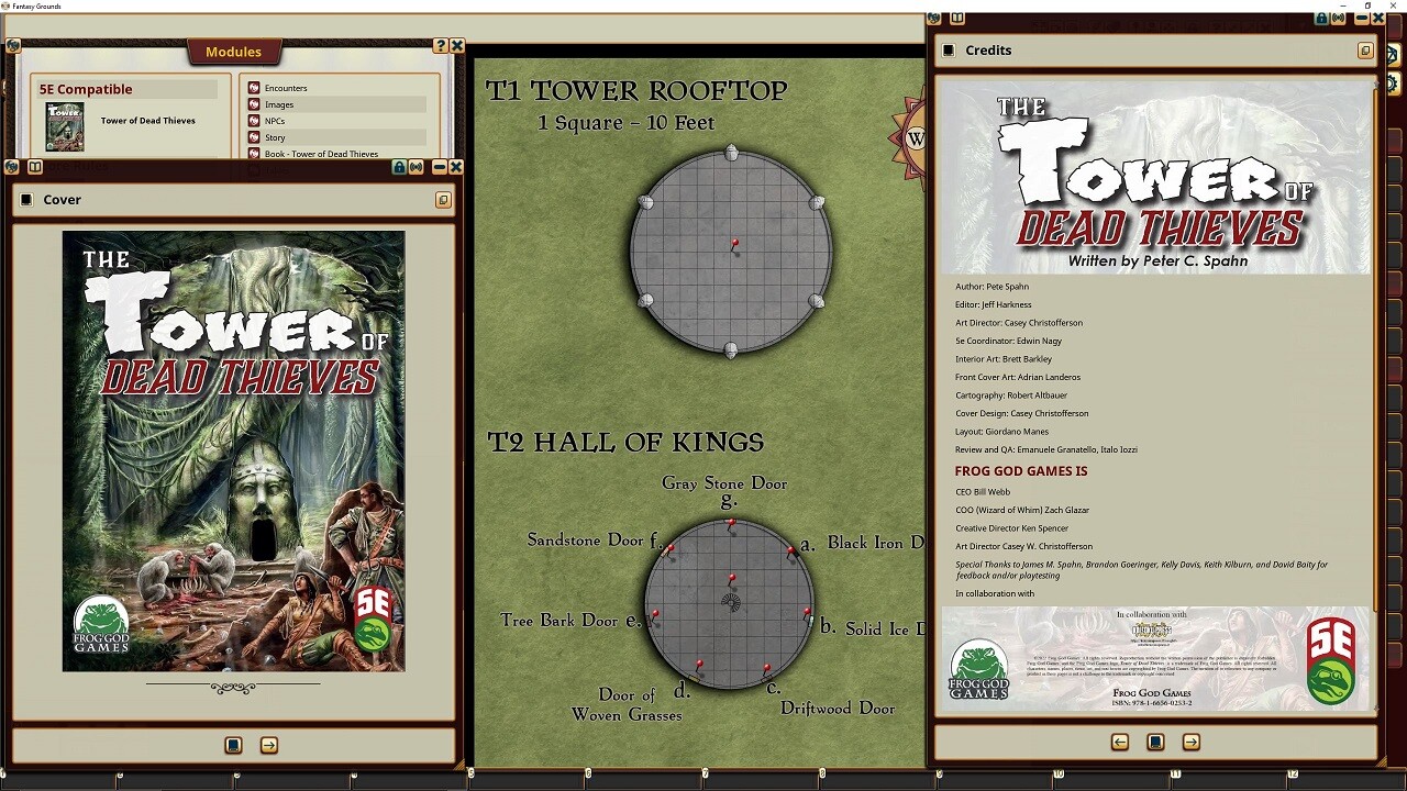 Fantasy Grounds - Tower of Dead Thieves