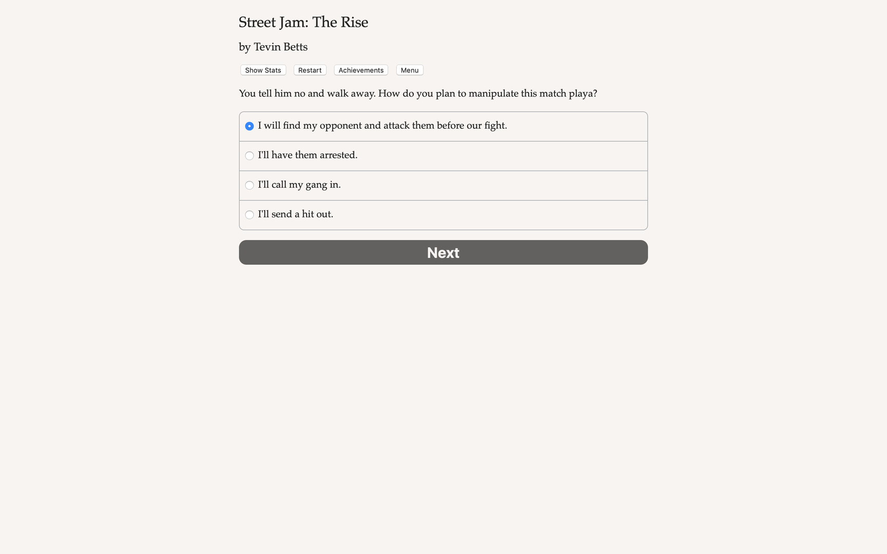 Street Jam: The Rise