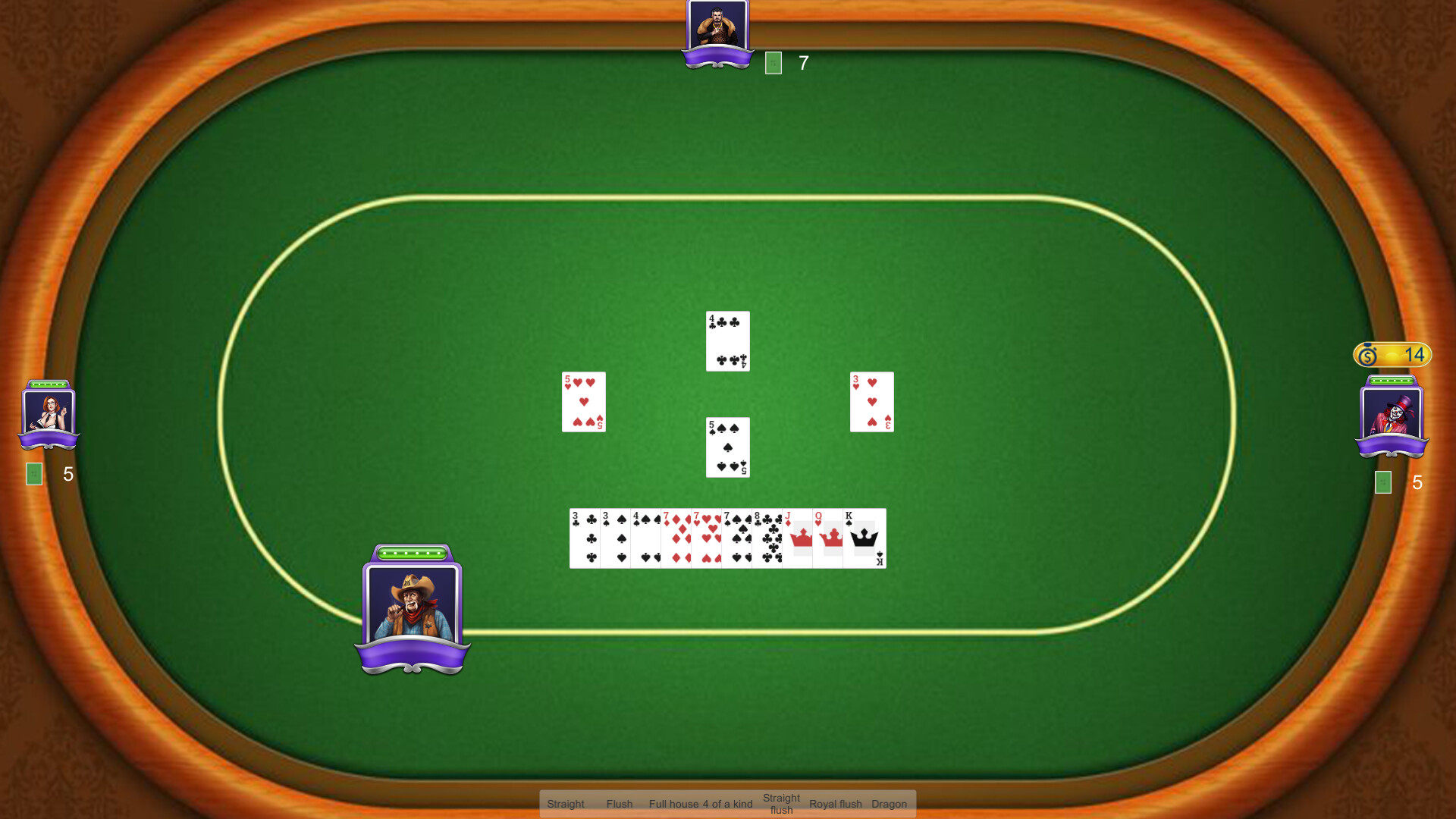 Let's play Cards Baccarat