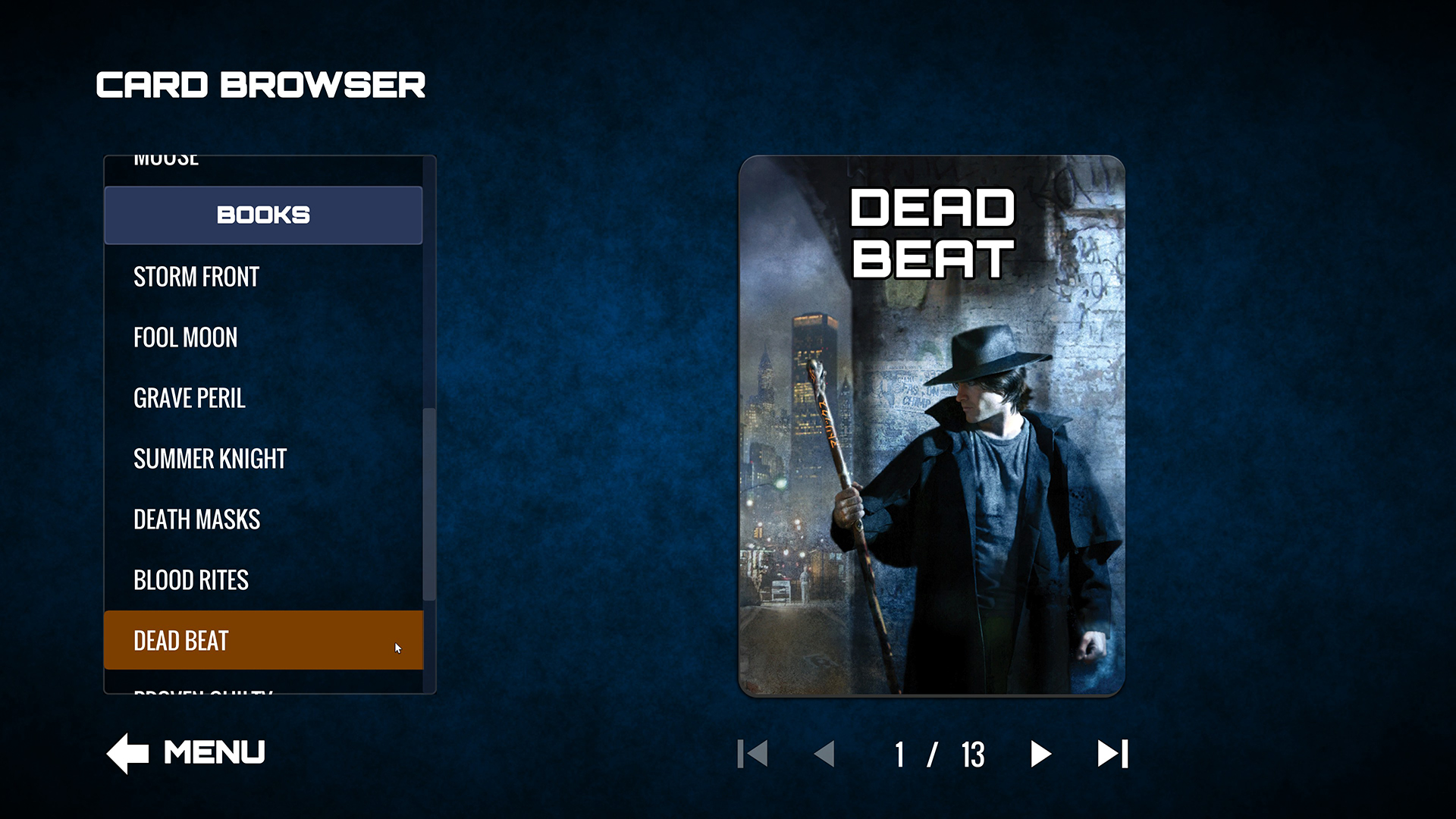 Dresden Files Cooperative Card Game - Fan Favorites