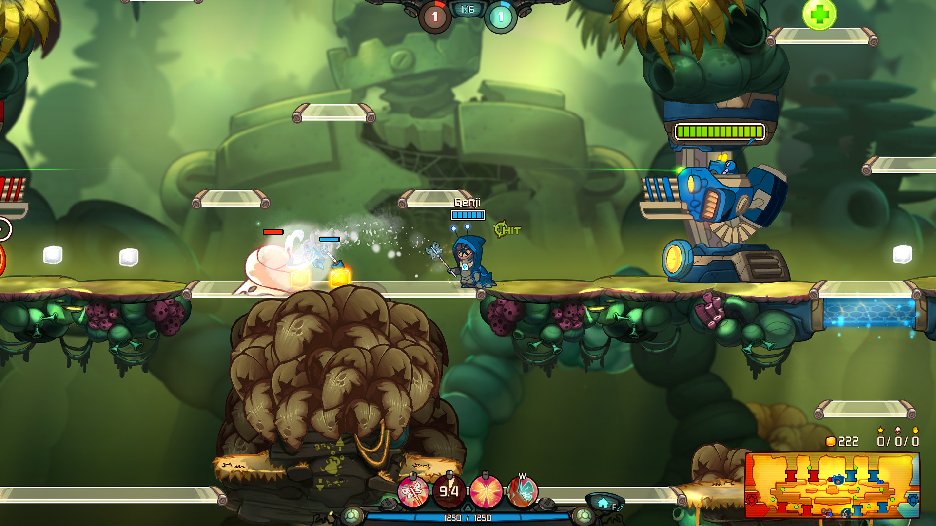 Genji the Pollen Prophet - Awesomenauts Character