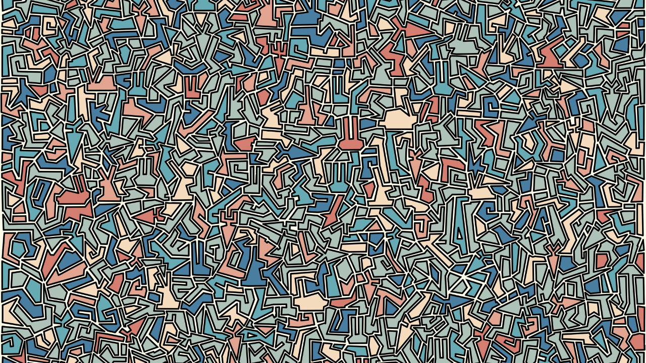 I commissioned some abstract bunnies