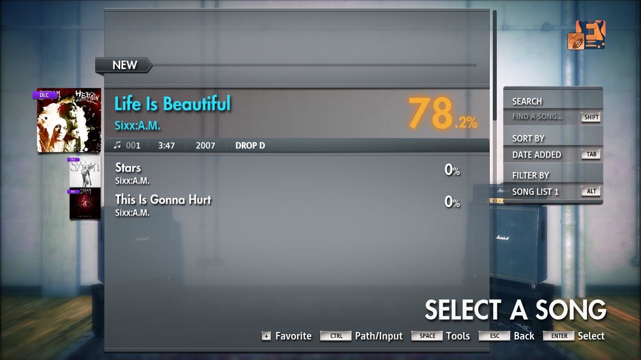 Rocksmith® 2014 Edition – Remastered – Sixx:A.M. - “Life Is Beautiful”