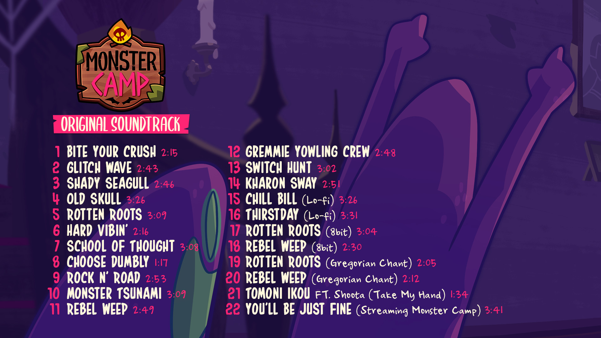 Monster Prom 2: Monster Camp Soundtrack
