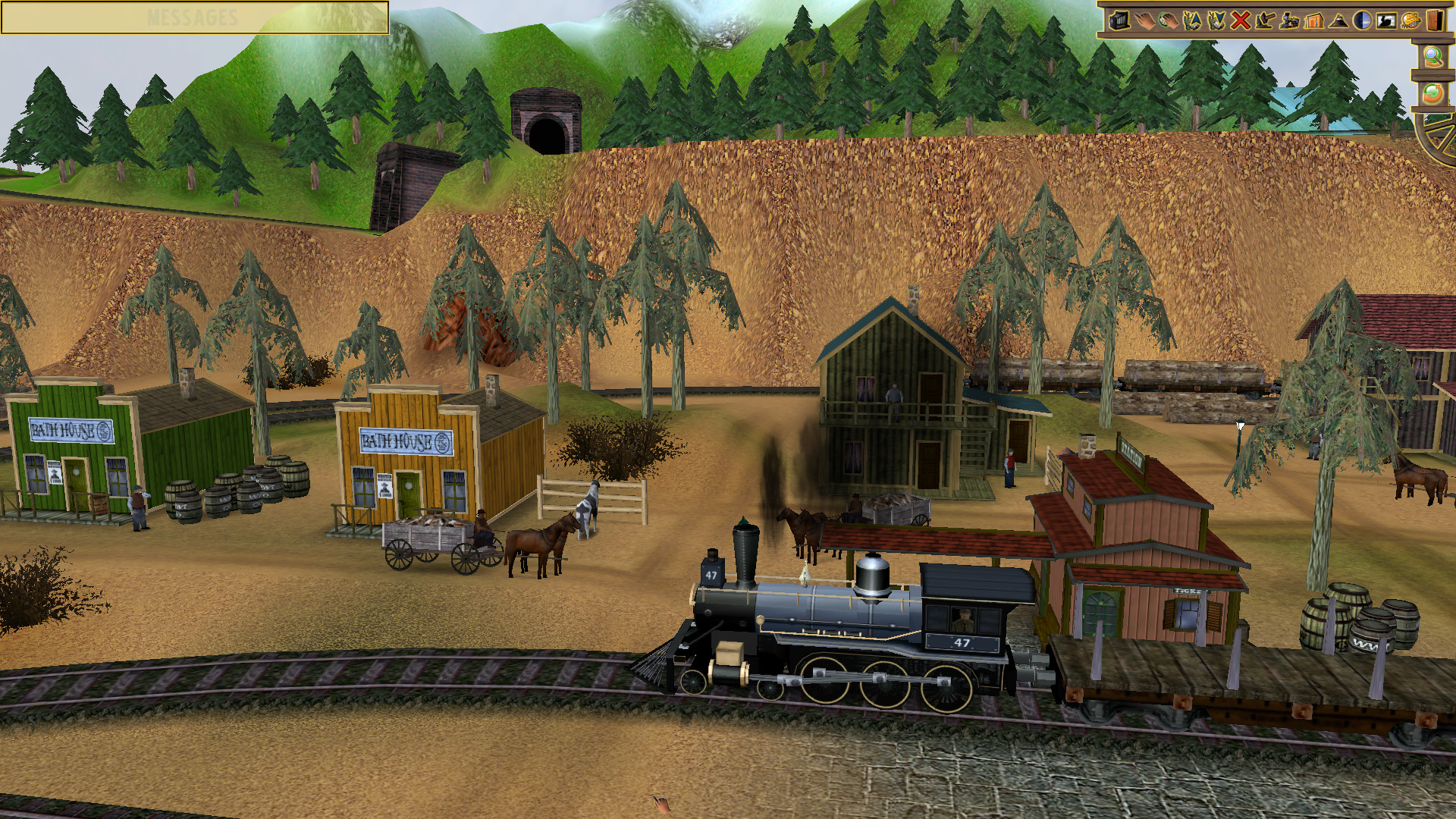Wild West Steam Loco