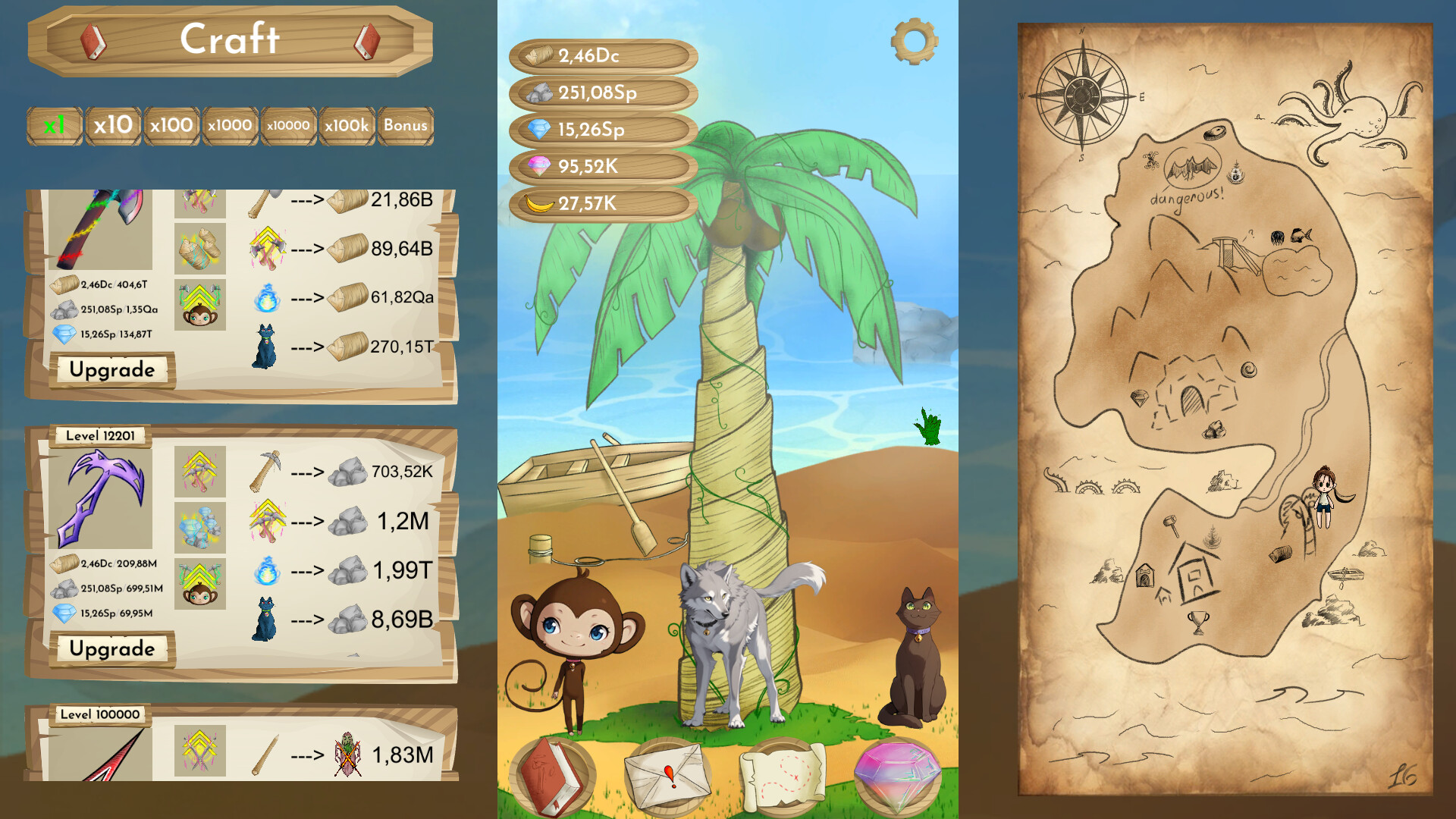 Island Clicker – Skin Pack