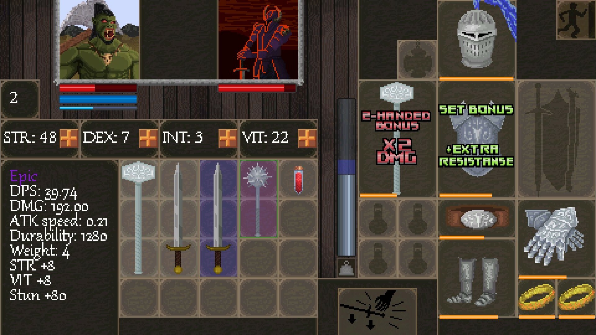 Inventory Quest: Hero's Hoard