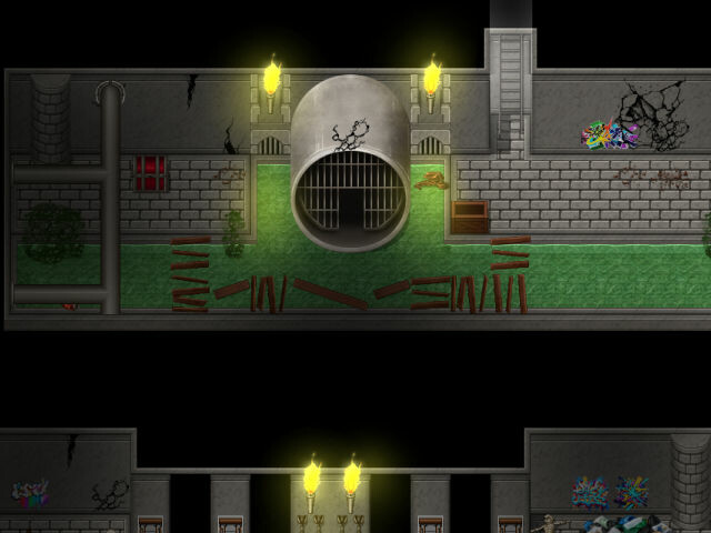 RPG Maker MV - KR Sewer Central Tileset