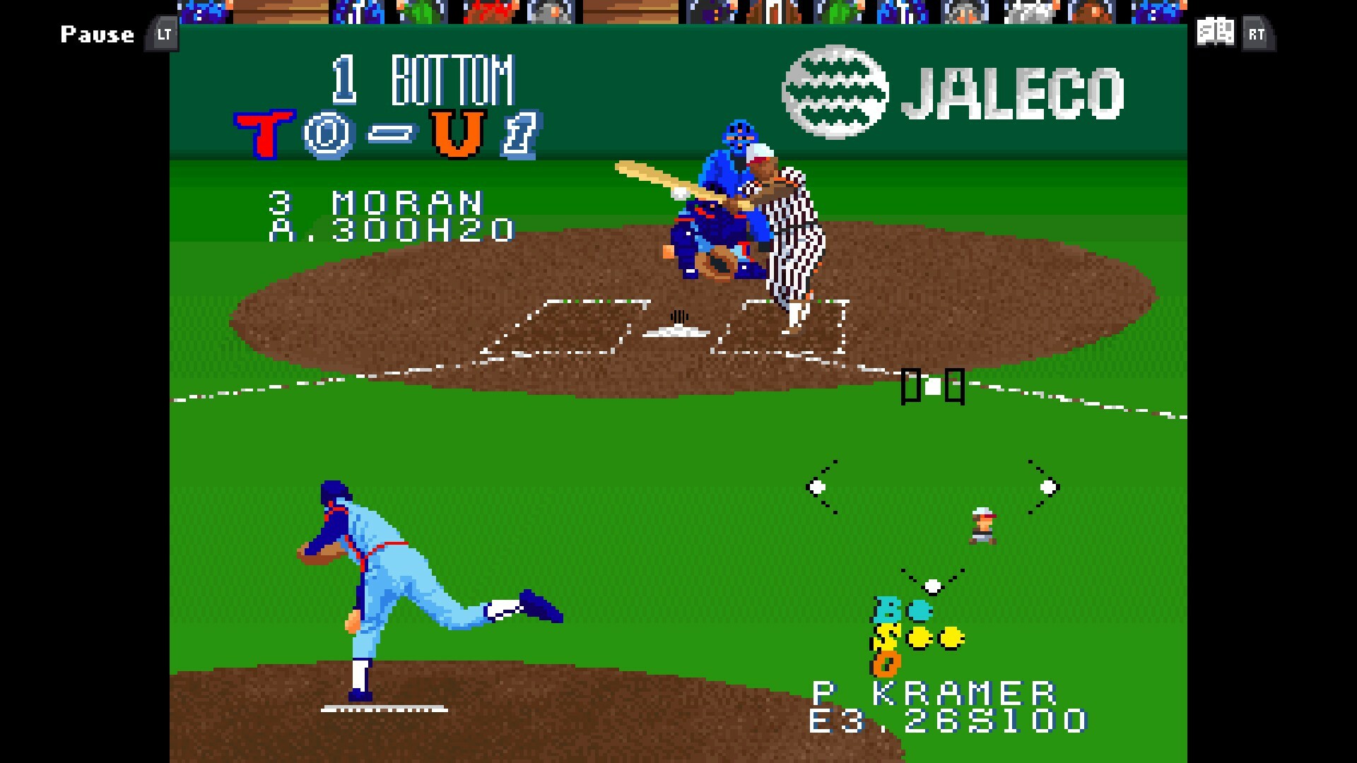 Jaleco Sports Bases Loaded