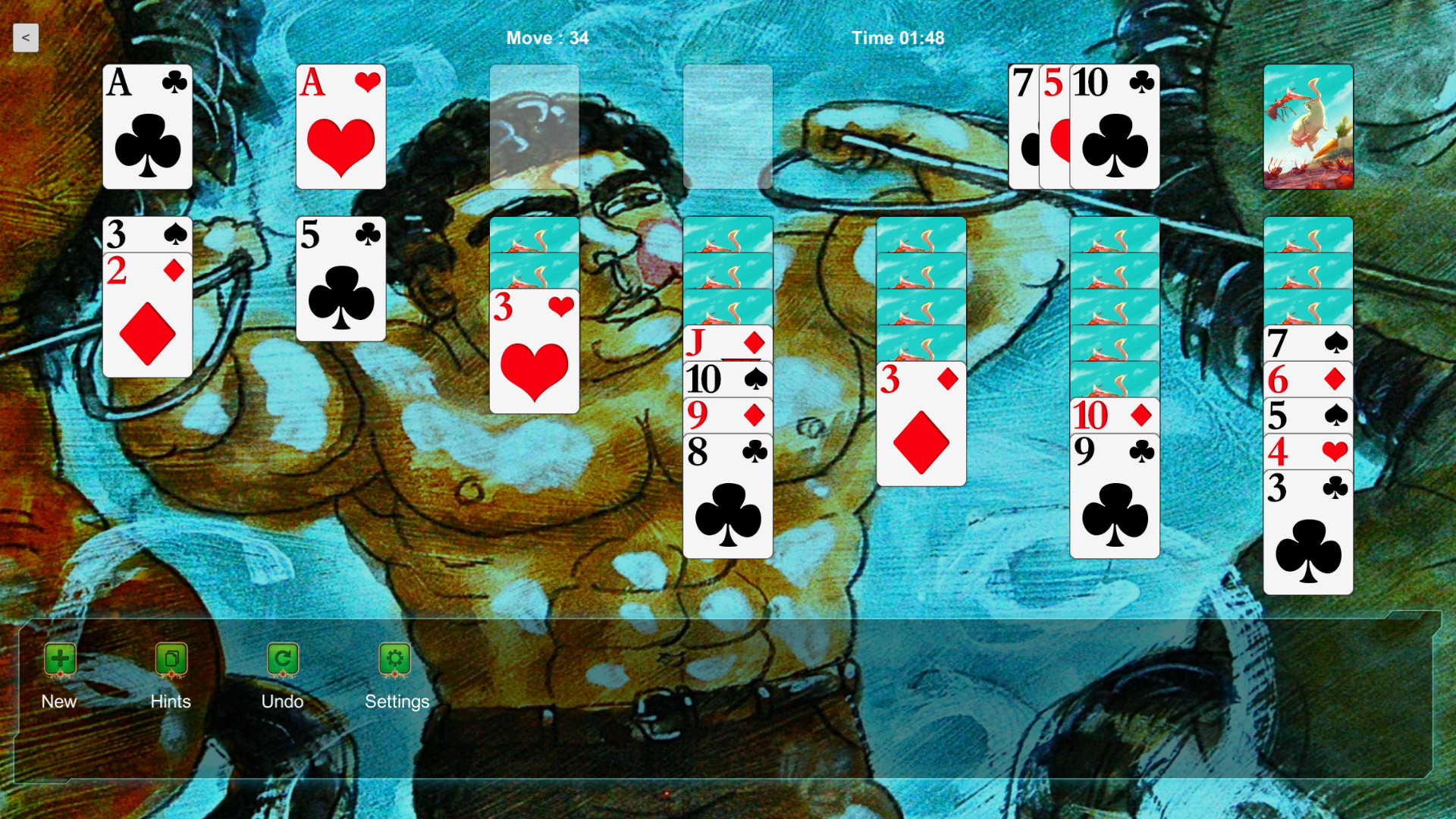 Klondike Solitaire Kings - Strongman