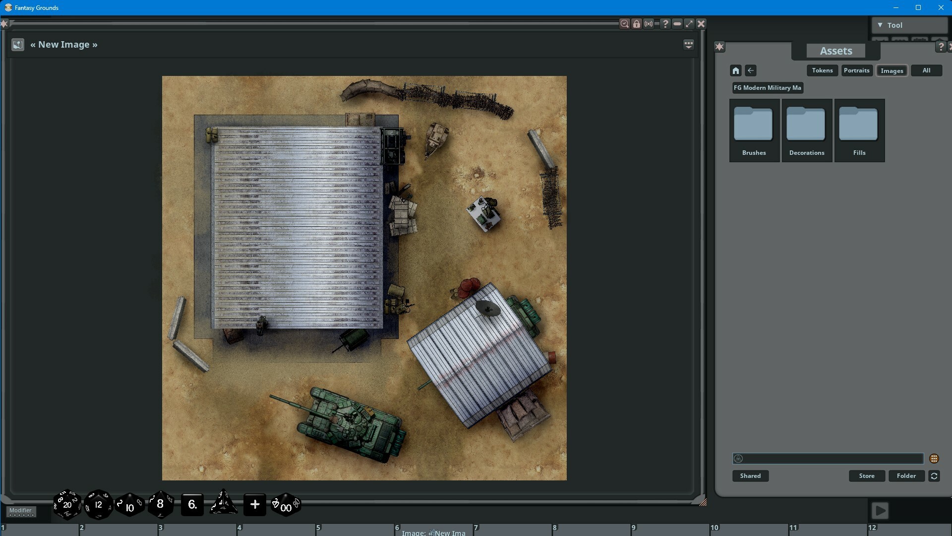 Fantasy Grounds - FG Modern Military Map Pack