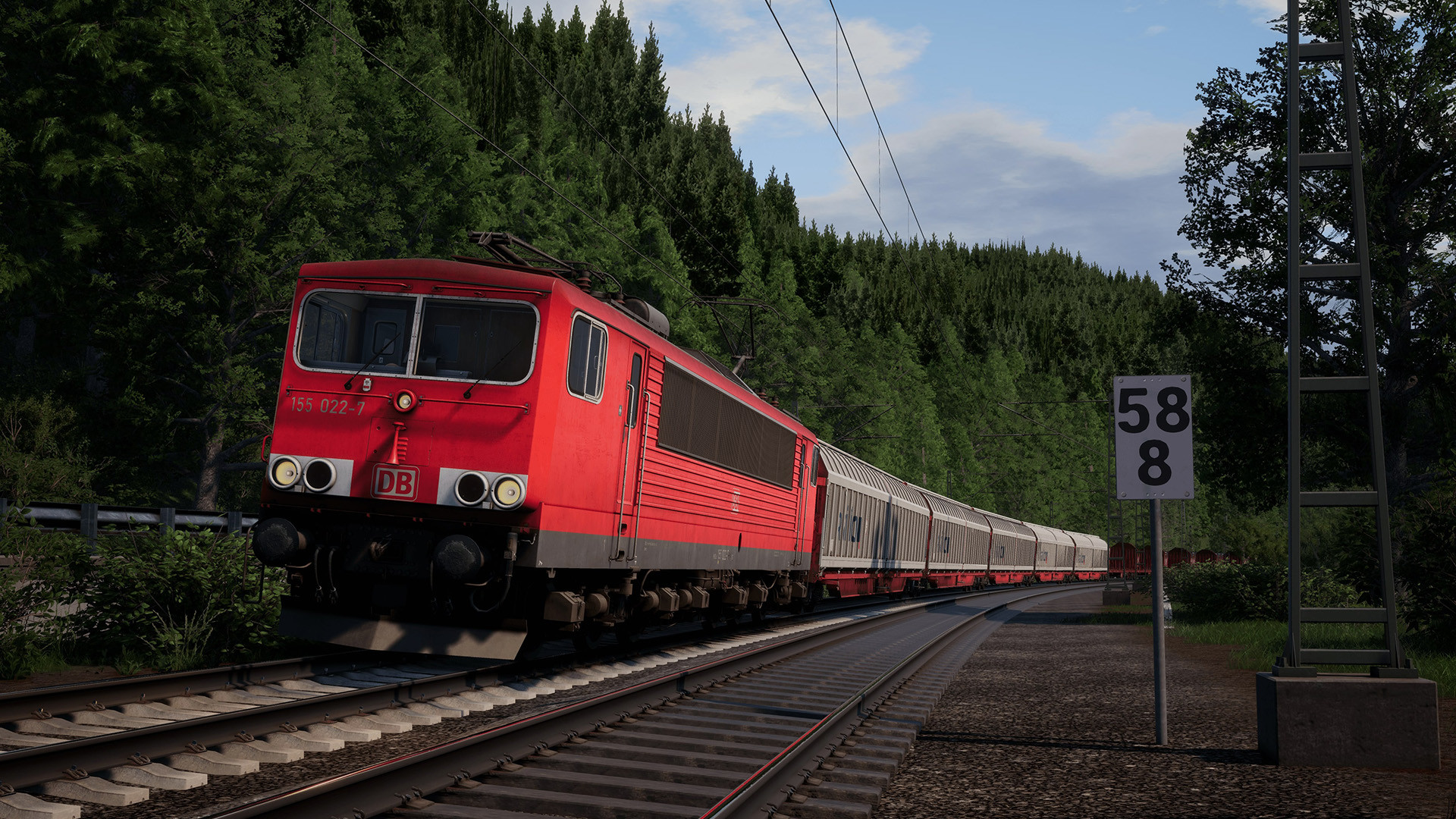 Train Sim World®: DB BR 155 Loco Add-On - TSW2 & TSW3 compatible