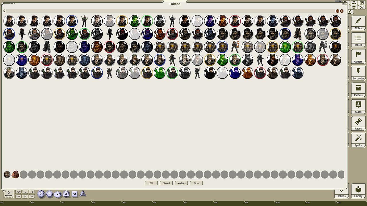 Fantasy Grounds - Moderns, Volume 5 (Token Pack)