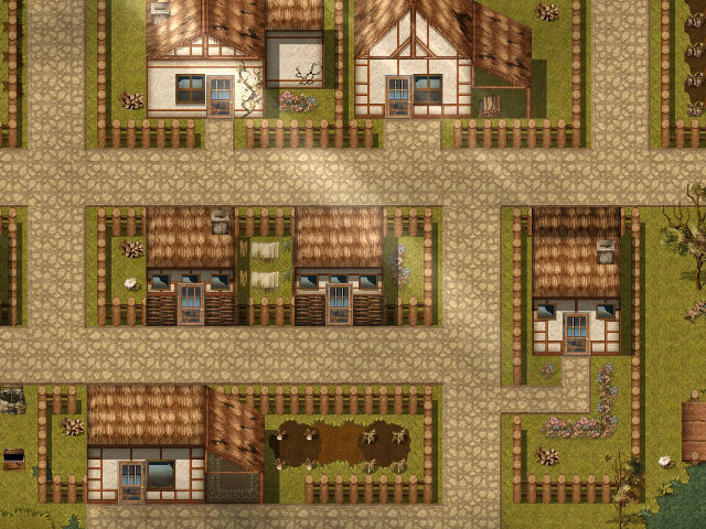 RPG Maker MV - KR Everyday Town Tileset