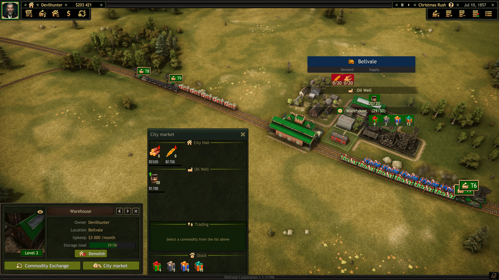 Railroad Corporation - Christmas Rush DLC