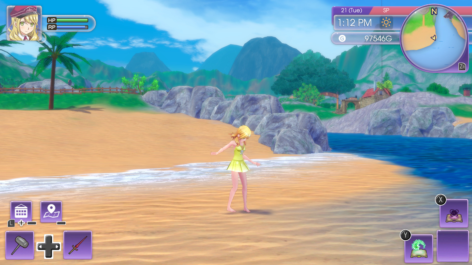 Rune Factory 5 - The Elf and the Hidden Royal Lineage Swimsuit Set + New Ranger Care Package Item Pack