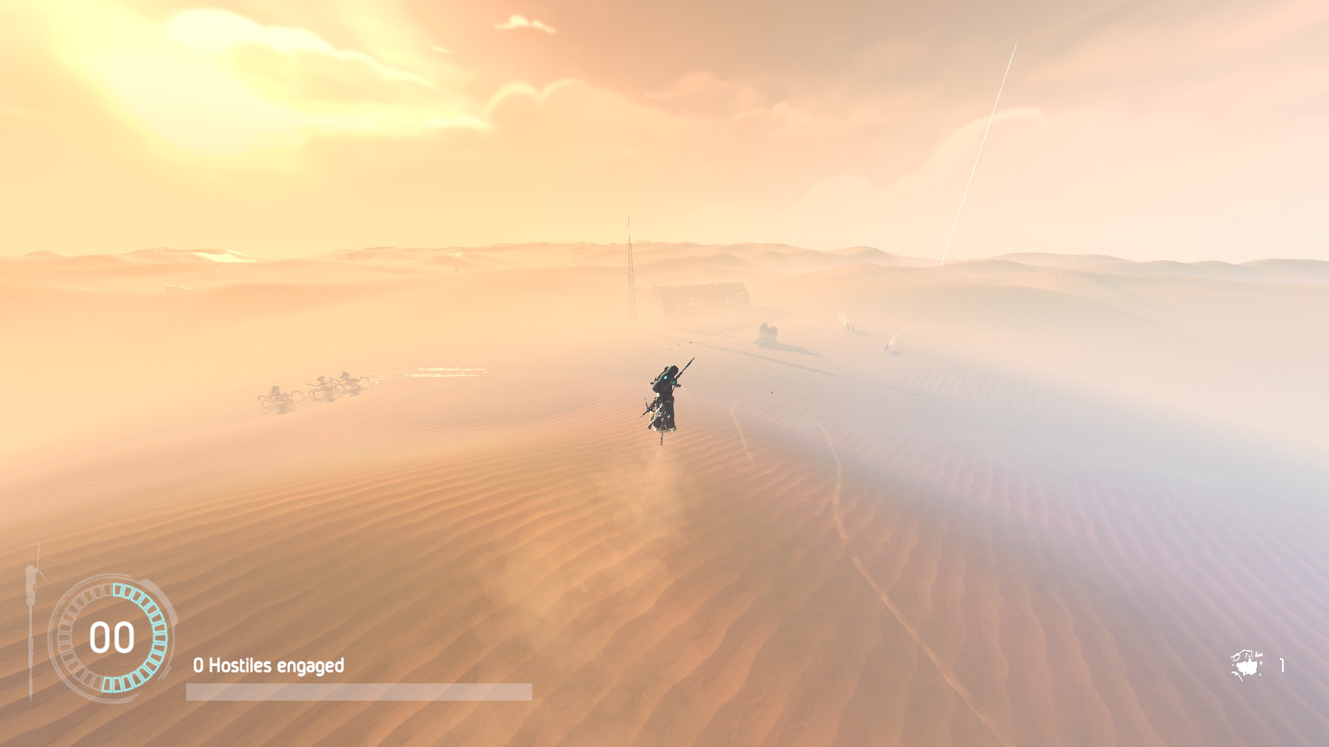 Neon Cyber Desert