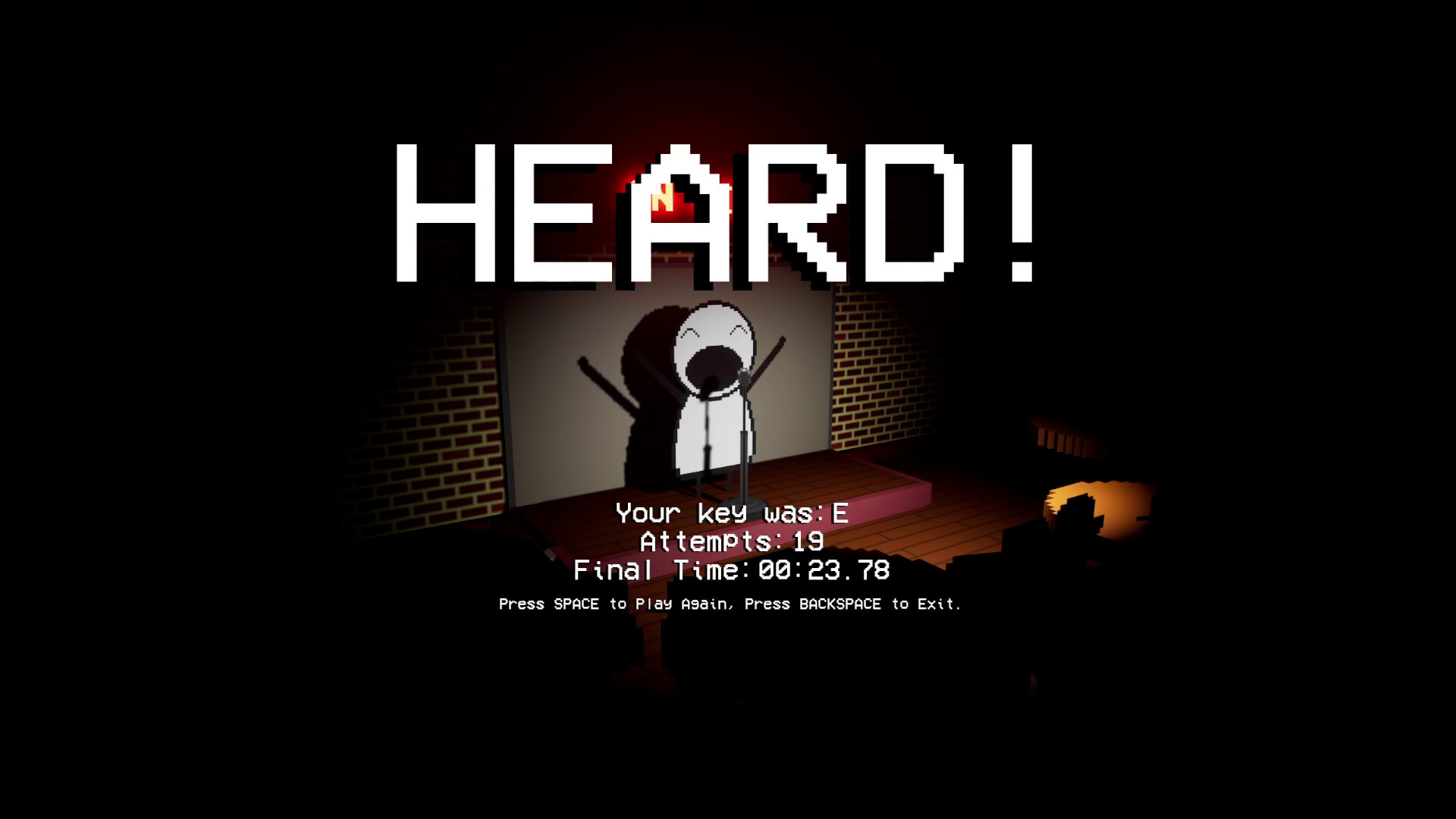 Can No One Hear Me?