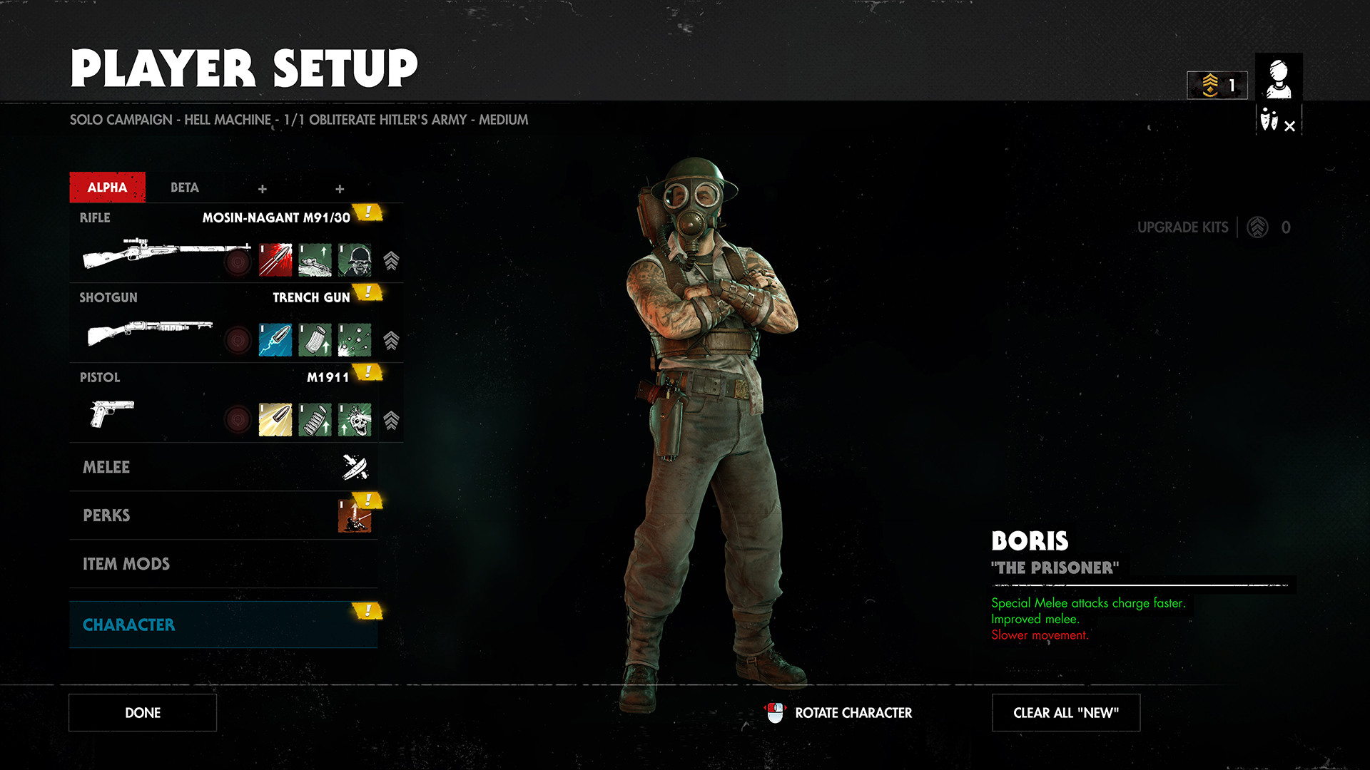 Zombie Army 4: Gas Mask Headgear Bundle