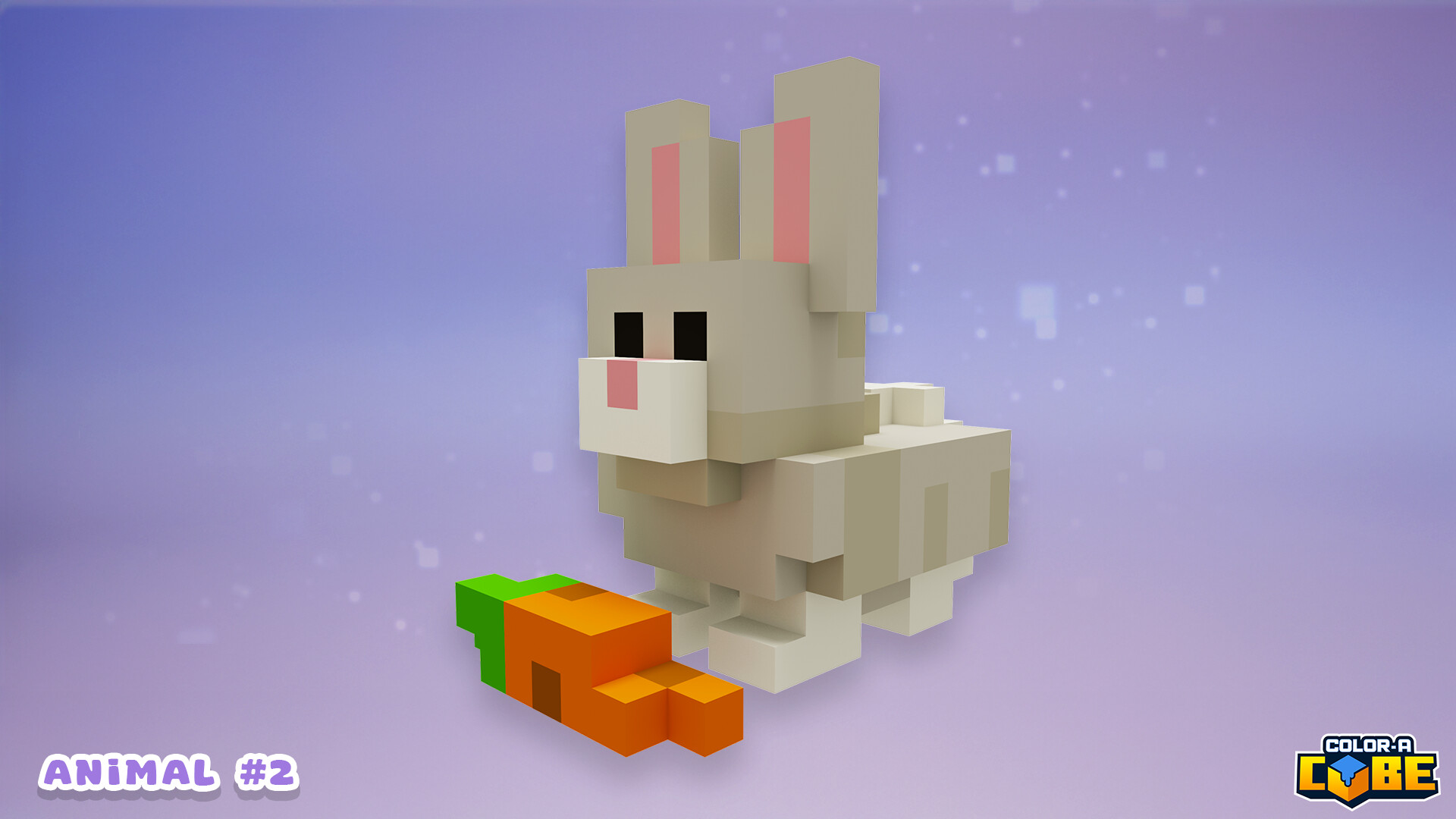 Color a Cube - Farm Animal Pack #2