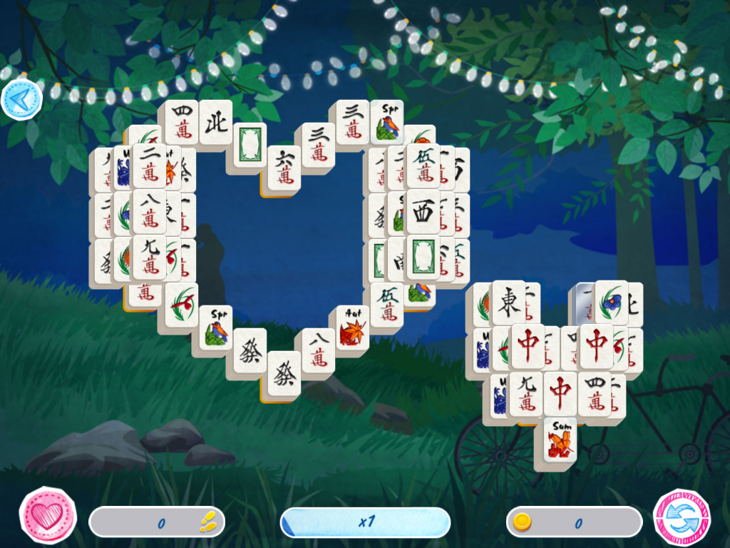 Mahjong Valentine's Day