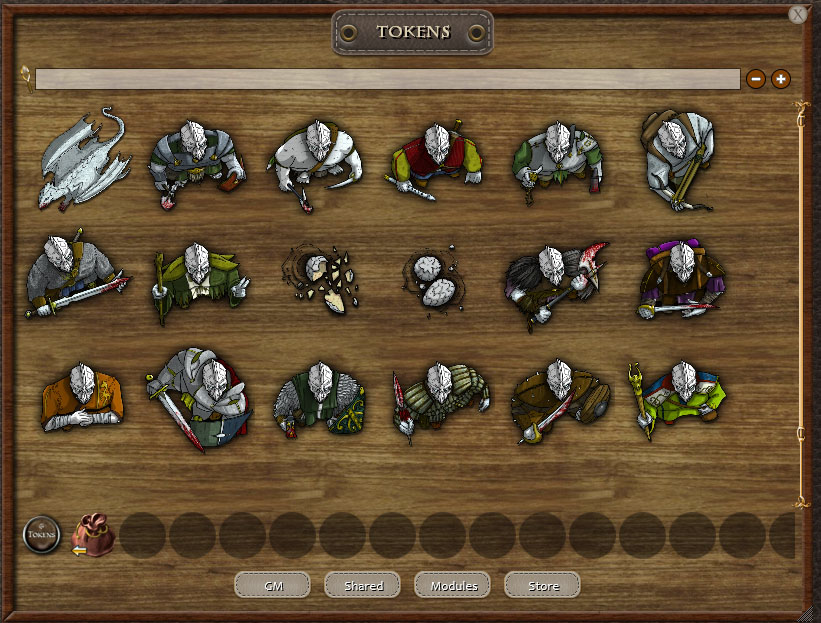 Fantasy Grounds - White Dragons (Token Pack)