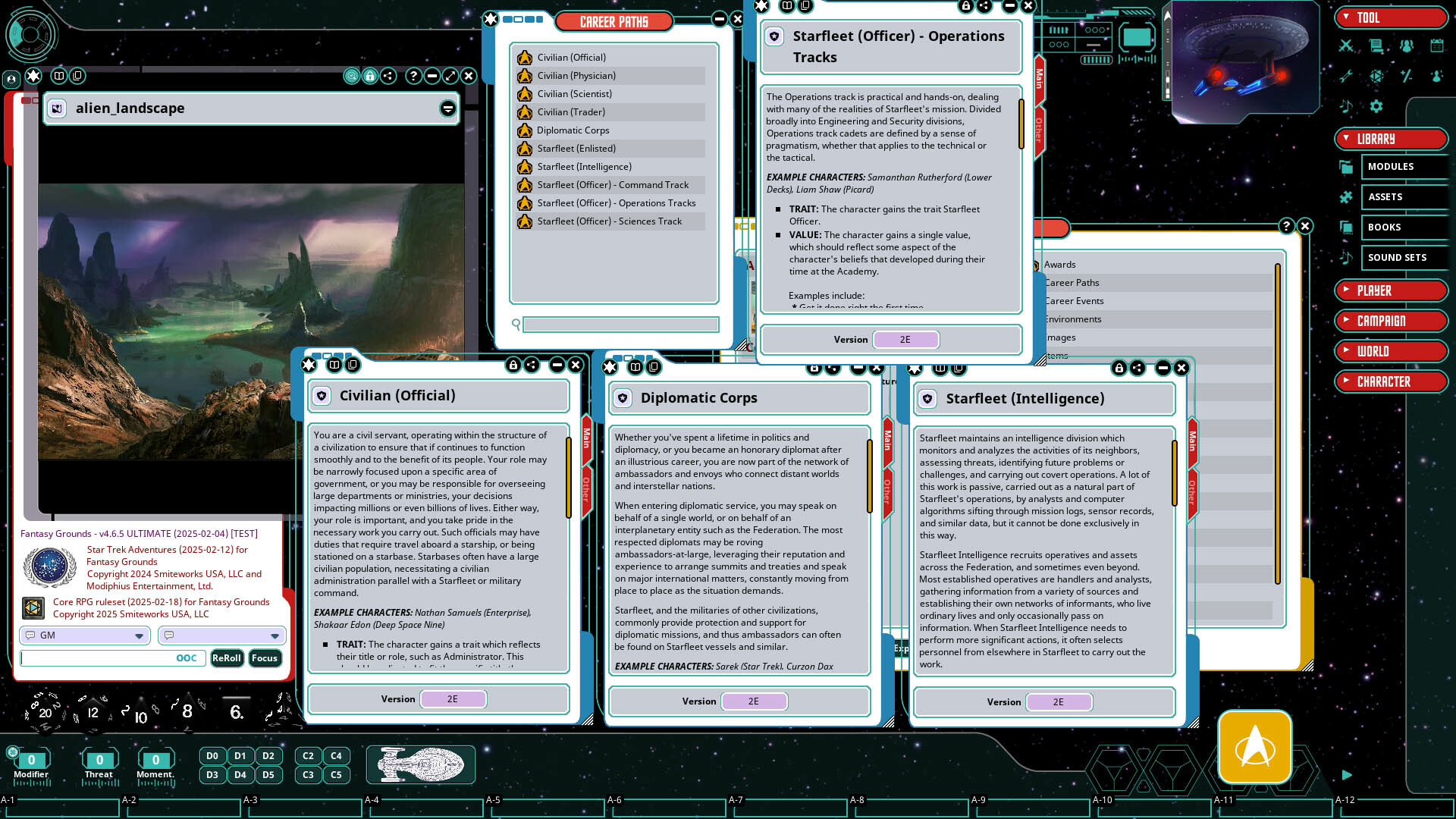 Fantasy Grounds - Star Trek Adventures: Second Edition - Core Rulebook