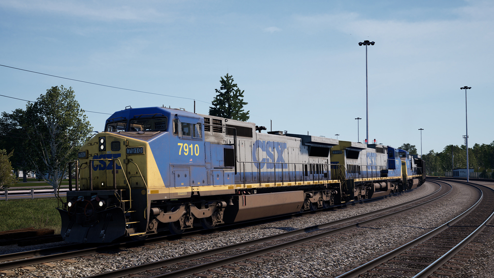 Train Sim World®: CSX C40-8W Loco Add-On - TSW2 & TSW3 compatible