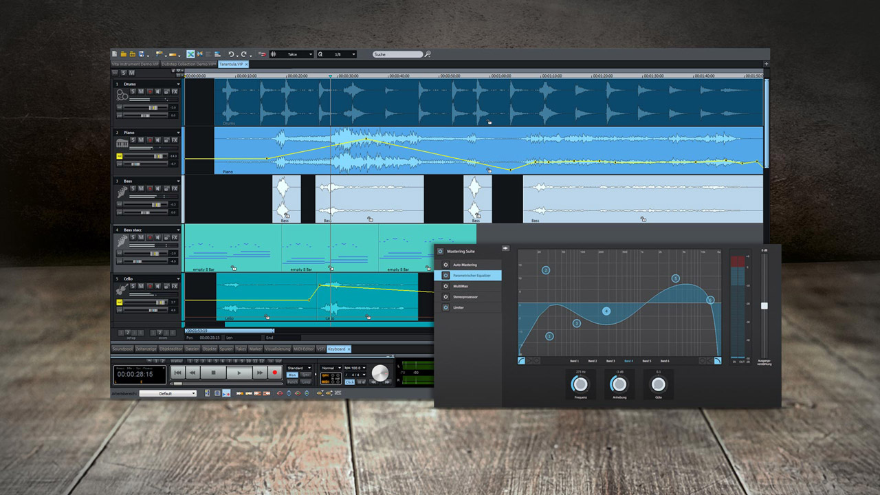MAGIX Samplitude Music Studio 2016