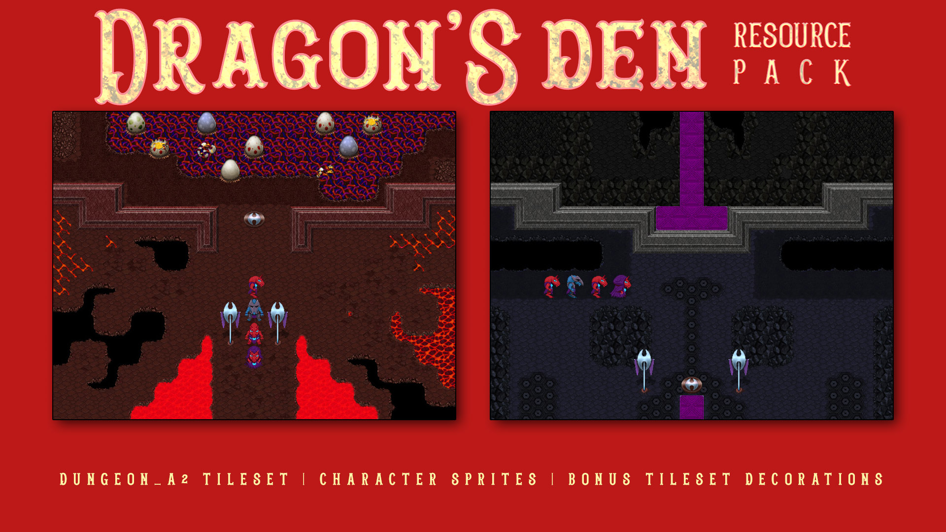 RPG Maker MV - Dragons Den Resource Pack