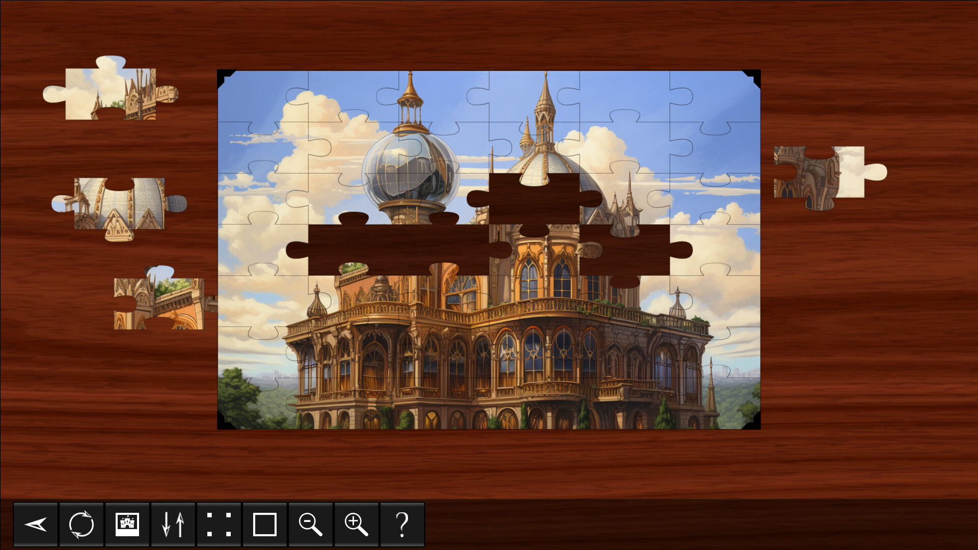 Steampunk Jigsaw Puzzles - Mediterranean City-States