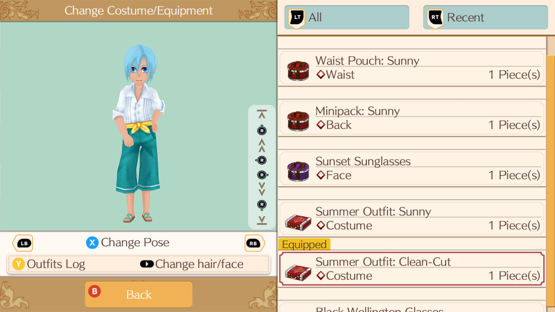 Summer Wear Set - WorldNeverland - Daily Life in the Elnea Kingdom