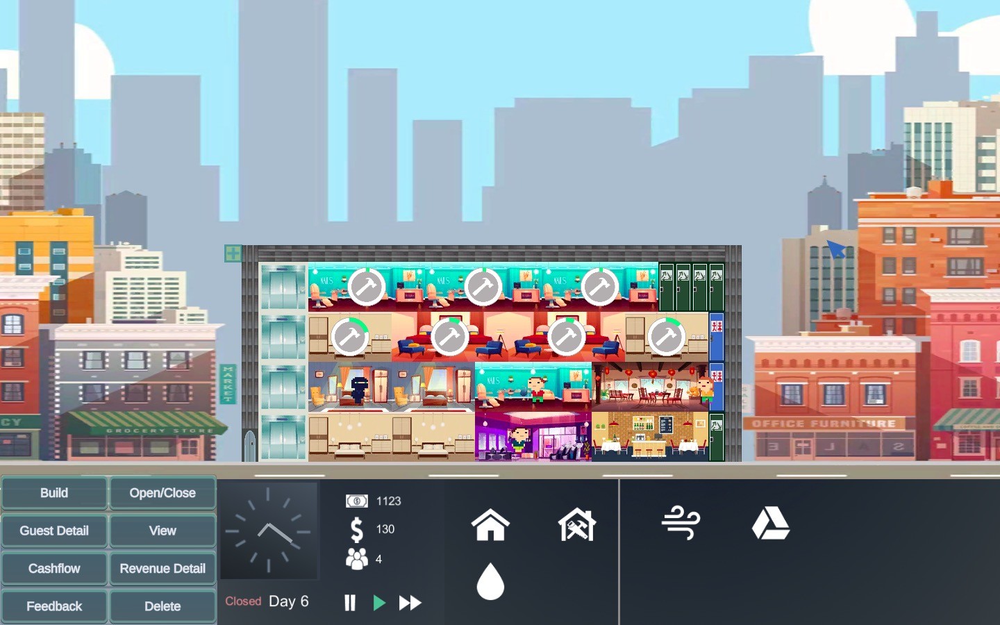 Hotel Manager Simulator