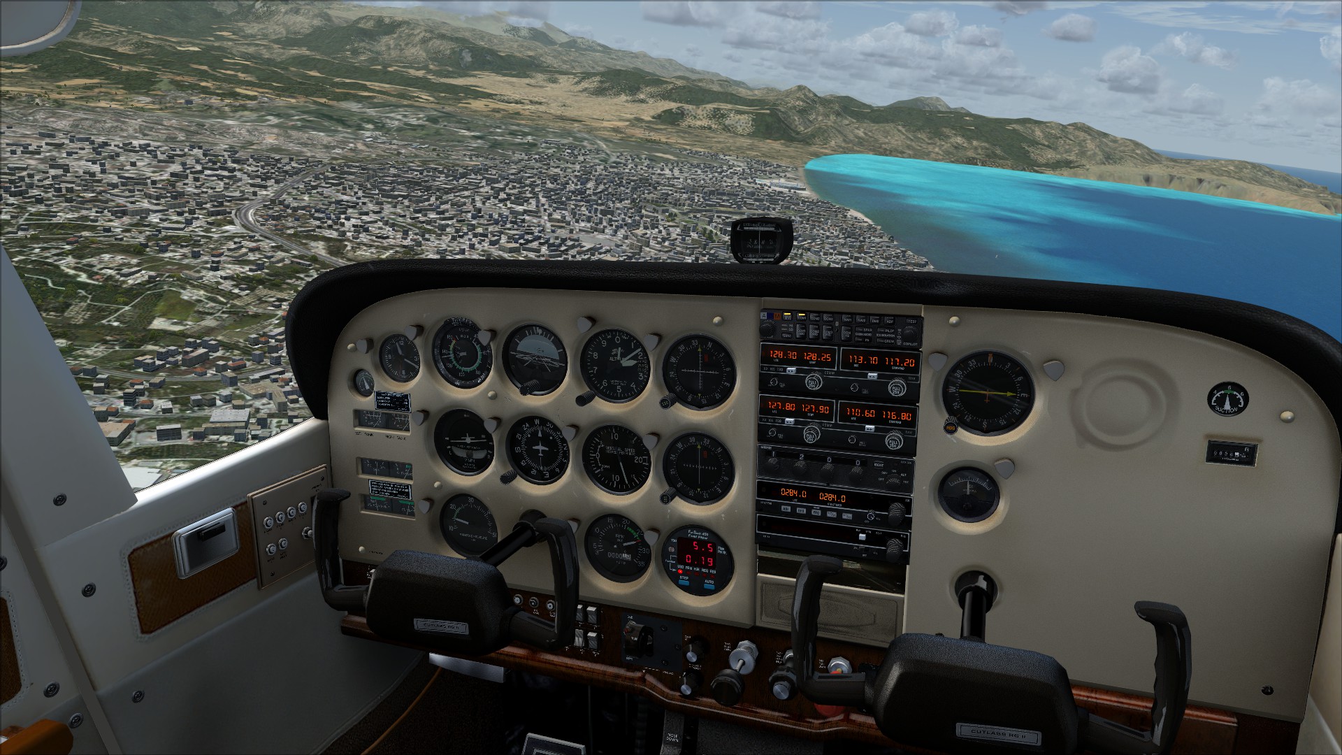 FSX Steam Edition: Cessna® C172RG Cutlass Add-On
