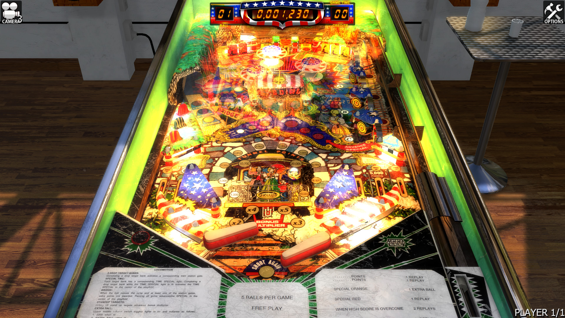 Zaccaria Pinball - VR