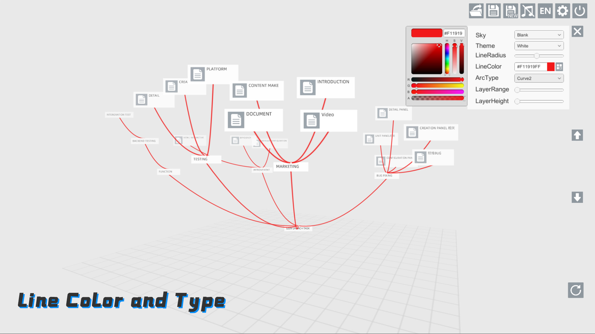 3ZENTREE - 3D NODE BASED INFORMATION SYSTEM Demo