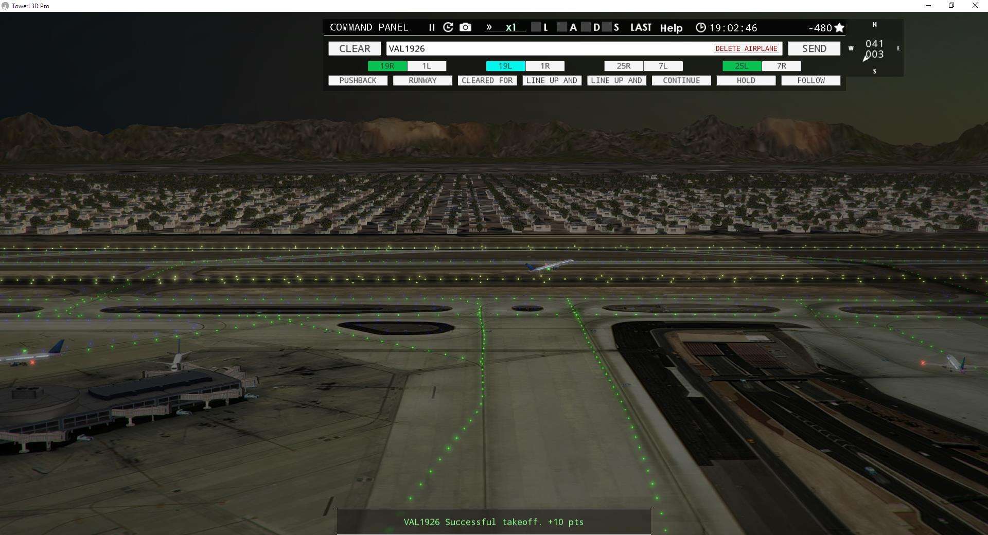 Las Vegas International  [KLAS] airport for Tower!3D Pro
