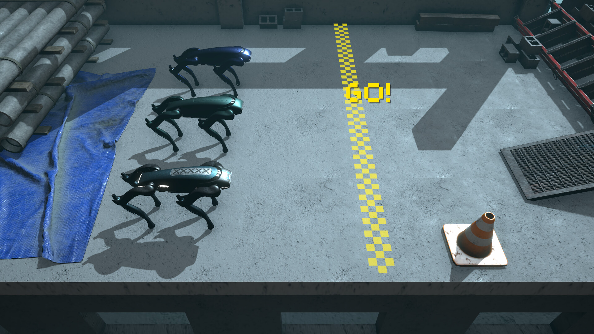Quadruped Match Demo