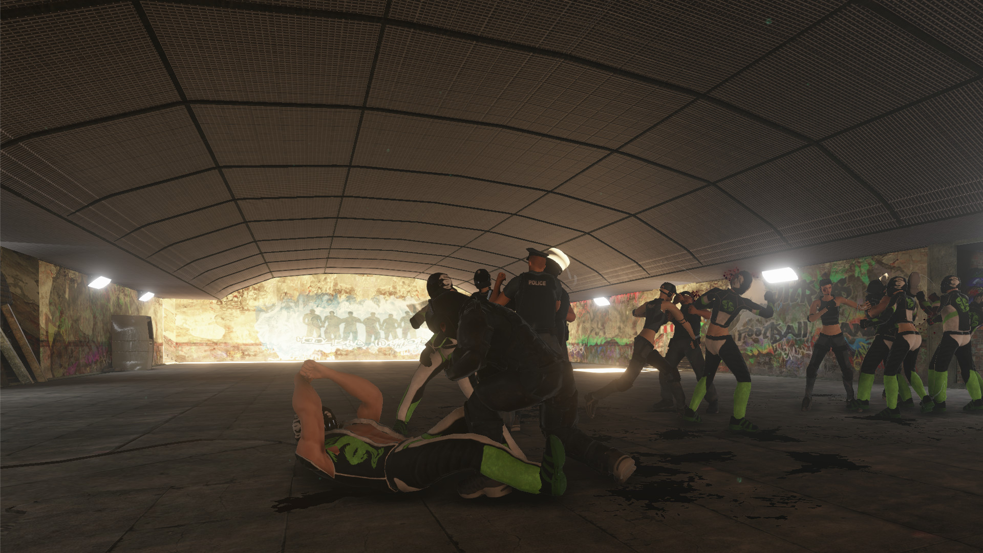Street Warriors Online: Police & Bikers (Skin Pack)